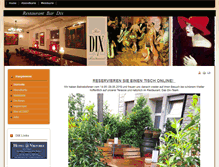 Tablet Screenshot of dix-cologne.com